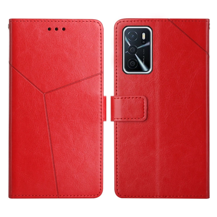 Y Stitching Horizontal Flip Leather Phone Case, For OPPO A53 4G, For OPPO A54 / A16 4G, For OPPO A54 5g, For OPPO A55S Japan Version