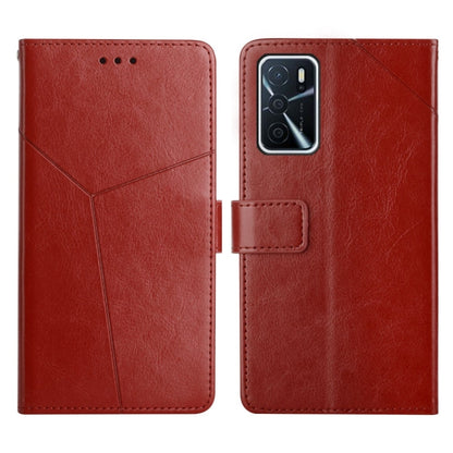 Y Stitching Horizontal Flip Leather Phone Case, For OPPO A53 4G, For OPPO A54 / A16 4G, For OPPO A54 5g, For OPPO A55S Japan Version