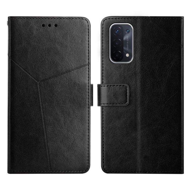 Y Stitching Horizontal Flip Leather Phone Case, For OPPO A53 4G, For OPPO A54 / A16 4G, For OPPO A54 5g, For OPPO A55S Japan Version