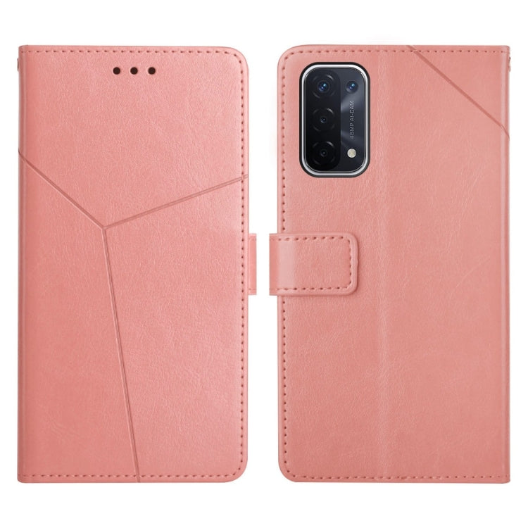 Y Stitching Horizontal Flip Leather Phone Case, For OPPO A53 4G, For OPPO A54 / A16 4G, For OPPO A54 5g, For OPPO A55S Japan Version