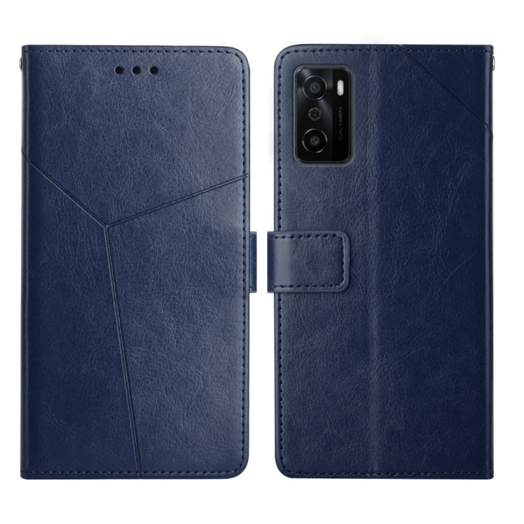 Y Stitching Horizontal Flip Leather Phone Case, For OPPO A53 4G, For OPPO A54 / A16 4G, For OPPO A54 5g, For OPPO A55S Japan Version
