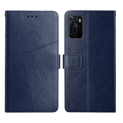 Y Stitching Horizontal Flip Leather Phone Case, For OPPO A53 4G, For OPPO A54 / A16 4G, For OPPO A54 5g, For OPPO A55S Japan Version