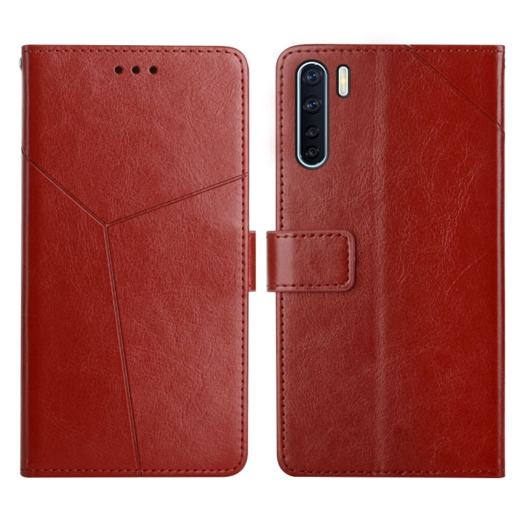 Y Stitching Horizontal Flip Leather Phone Case, For OPPO A91, For OPPO A92s / Reno4 Z 5G, For OPPO A93S 5G, For OPPO A94 4G