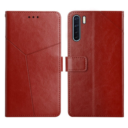 Y Stitching Horizontal Flip Leather Phone Case, For OPPO A91, For OPPO A92s / Reno4 Z 5G, For OPPO A93S 5G, For OPPO A94 4G