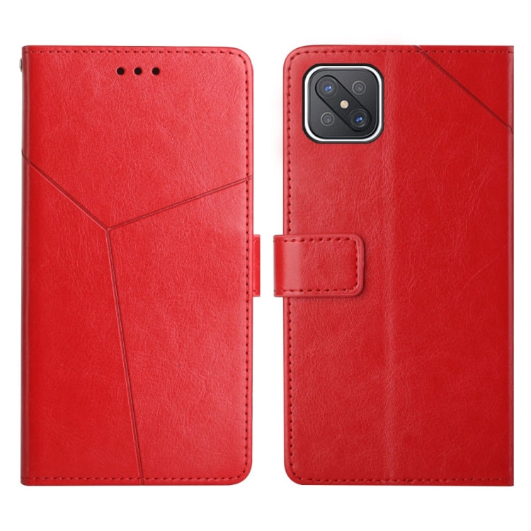 Y Stitching Horizontal Flip Leather Phone Case, For OPPO A91, For OPPO A92s / Reno4 Z 5G, For OPPO A93S 5G, For OPPO A94 4G