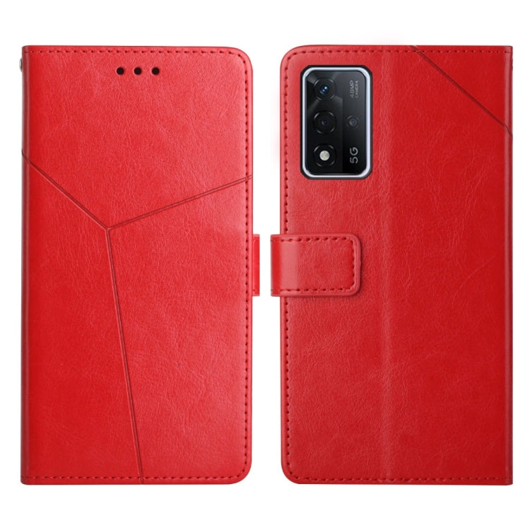Y Stitching Horizontal Flip Leather Phone Case, For OPPO A91, For OPPO A92s / Reno4 Z 5G, For OPPO A93S 5G, For OPPO A94 4G