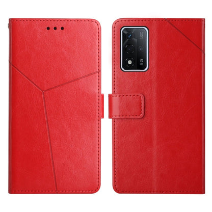 Y Stitching Horizontal Flip Leather Phone Case, For OPPO A91, For OPPO A92s / Reno4 Z 5G, For OPPO A93S 5G, For OPPO A94 4G