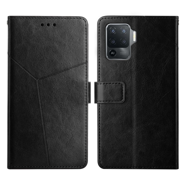 Y Stitching Horizontal Flip Leather Phone Case, For OPPO A91, For OPPO A92s / Reno4 Z 5G, For OPPO A93S 5G, For OPPO A94 4G