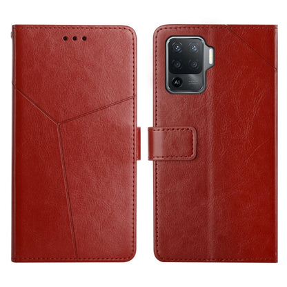 Y Stitching Horizontal Flip Leather Phone Case, For OPPO A91, For OPPO A92s / Reno4 Z 5G, For OPPO A93S 5G, For OPPO A94 4G