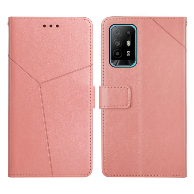 Y Stitching Horizontal Flip Leather Phone Case, For OPPO A94 5G, For OPPO F17, For OPPO F17 Pro, For OPPO A74 4G / F19