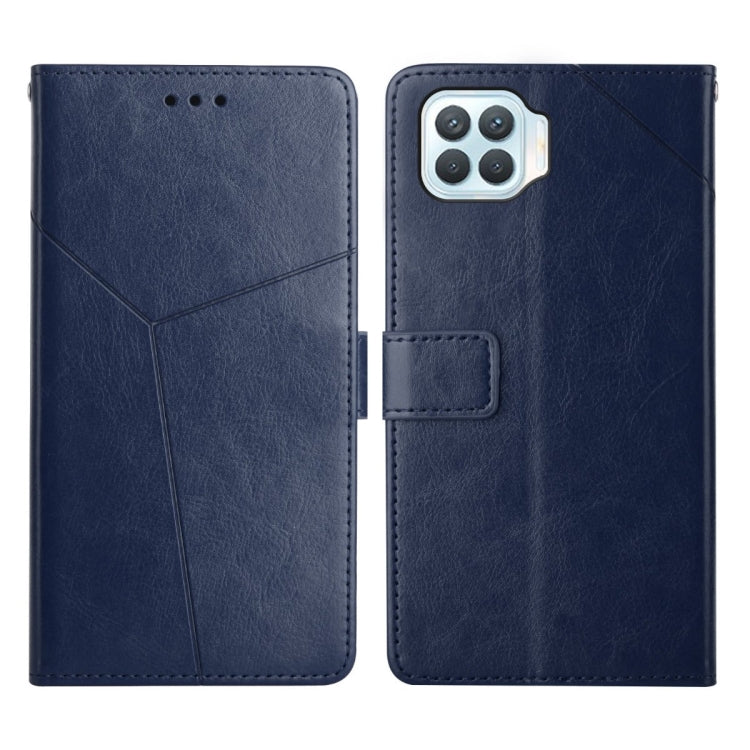 Y Stitching Horizontal Flip Leather Phone Case, For OPPO A94 5G, For OPPO F17, For OPPO F17 Pro, For OPPO A74 4G / F19