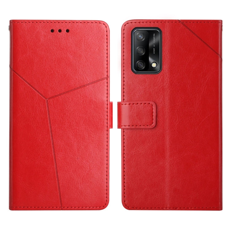 Y Stitching Horizontal Flip Leather Phone Case, For OPPO A94 5G, For OPPO F17, For OPPO F17 Pro, For OPPO A74 4G / F19