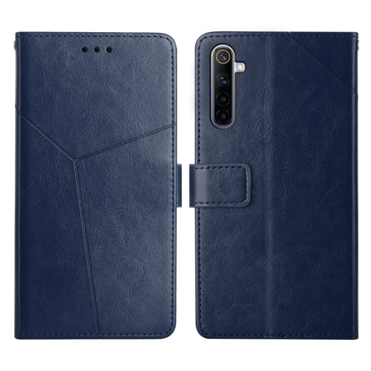Y Stitching Horizontal Flip Leather Phone Case, For OPPO Realme 5, For OPPO Realme 5 Pro, For OPPO Realme 6, For OPPO Realme 6 Pro