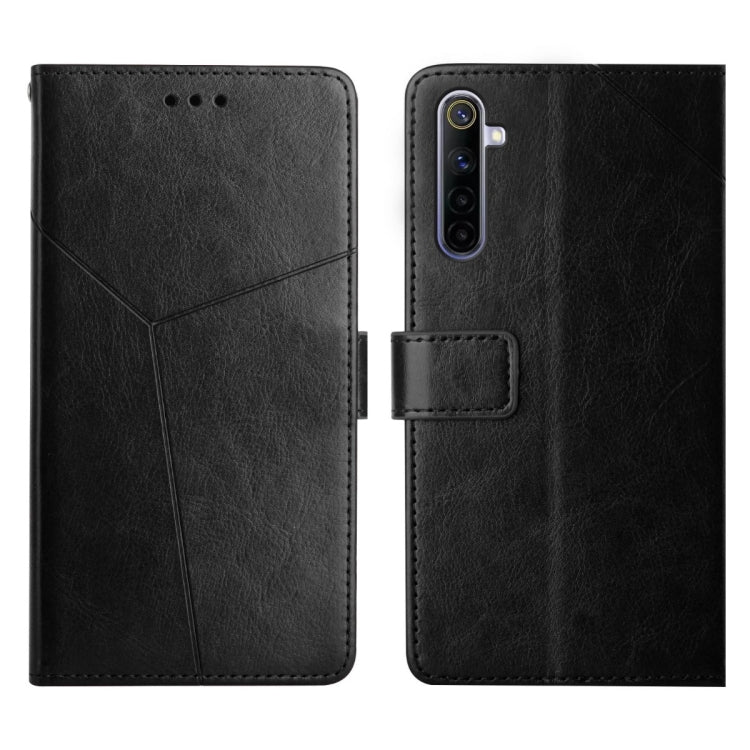 Y Stitching Horizontal Flip Leather Phone Case, For OPPO Realme 5, For OPPO Realme 5 Pro, For OPPO Realme 6, For OPPO Realme 6 Pro