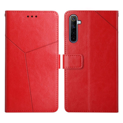 Y Stitching Horizontal Flip Leather Phone Case, For OPPO Realme 5, For OPPO Realme 5 Pro, For OPPO Realme 6, For OPPO Realme 6 Pro