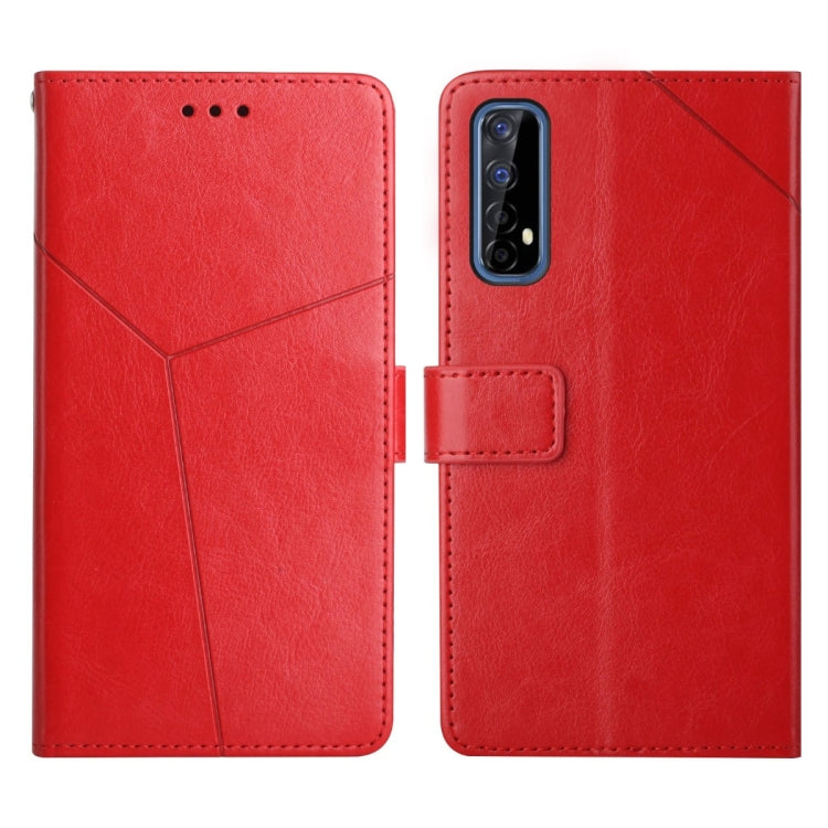 Y Stitching Horizontal Flip Leather Phone Case, For OPPO Realme 7 4G, For OPPO Realme 7 Pro, For OPPO Realme 8 5G, For OPPO Realme 8 / 8 Pro