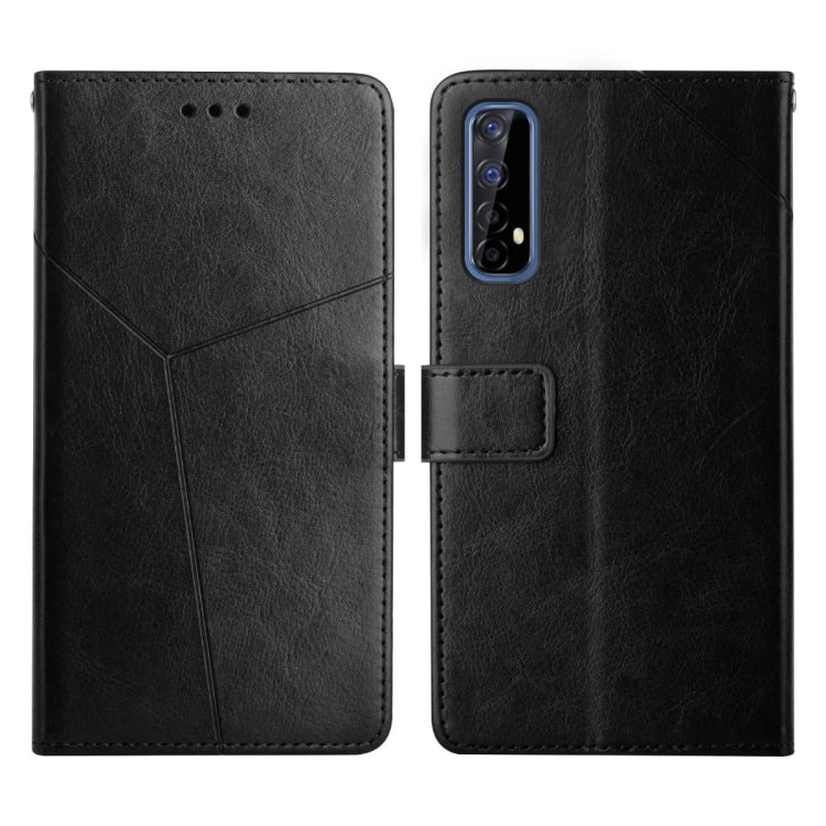 Y Stitching Horizontal Flip Leather Phone Case, For OPPO Realme 7 4G, For OPPO Realme 7 Pro, For OPPO Realme 8 5G, For OPPO Realme 8 / 8 Pro