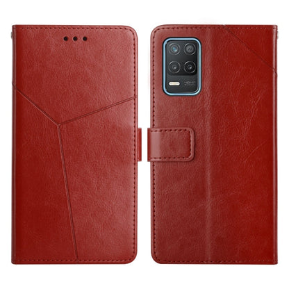 Y Stitching Horizontal Flip Leather Phone Case, For OPPO Realme 7 4G, For OPPO Realme 7 Pro, For OPPO Realme 8 5G, For OPPO Realme 8 / 8 Pro