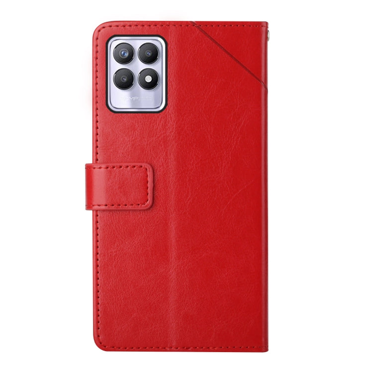 Y Stitching Horizontal Flip Leather Phone Case, For OPPO Realme 8i, For OPPO Realme C11, For OPPO Realme C15 / C20, For OPPO Realme GT