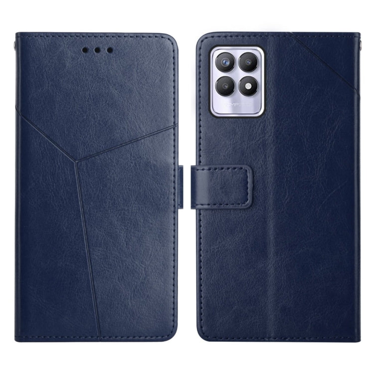Y Stitching Horizontal Flip Leather Phone Case, For OPPO Realme 8i, For OPPO Realme C11, For OPPO Realme C15 / C20, For OPPO Realme GT