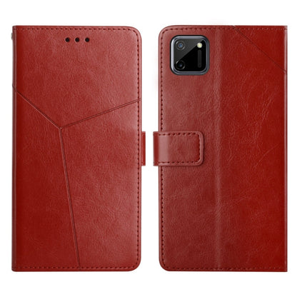 Y Stitching Horizontal Flip Leather Phone Case, For OPPO Realme 8i, For OPPO Realme C11, For OPPO Realme C15 / C20, For OPPO Realme GT