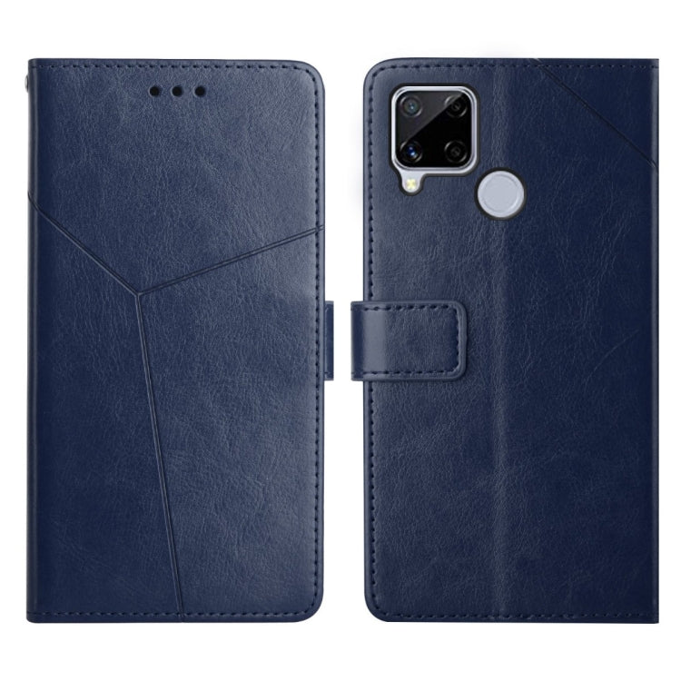 Y Stitching Horizontal Flip Leather Phone Case, For OPPO Realme 8i, For OPPO Realme C11, For OPPO Realme C15 / C20, For OPPO Realme GT