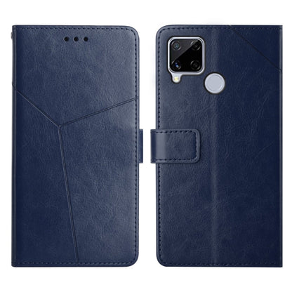 Y Stitching Horizontal Flip Leather Phone Case, For OPPO Realme 8i, For OPPO Realme C11, For OPPO Realme C15 / C20, For OPPO Realme GT