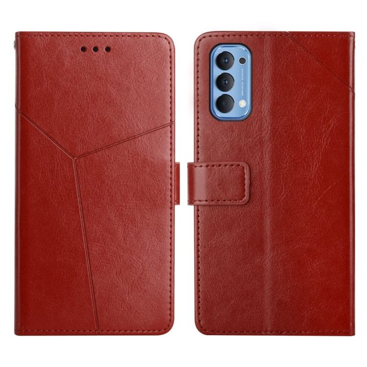 Y Stitching Horizontal Flip Leather Phone Case, For OPPO Realme GT Master, For OPPO Reno2 Z / Reno2 F, For OPPO Reno3 Pro 5G, For OPPO Reno4 5G