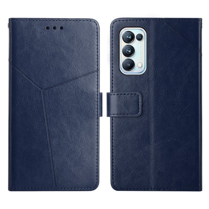 Y Stitching Horizontal Flip Leather Phone Case, For OPPO Reno4 Pro 5G, For OPPO Reno5 4G, For OPPO Reno5 5G, For OPPO Reno5 Pro 5G
