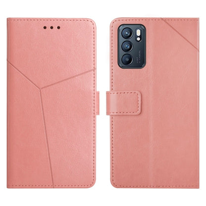 Y Stitching Horizontal Flip Leather Phone Case, For OPPO Reno6 5G, For OPPO Reno6 Pro 5G, For OPPO Reno6 Pro+ 5G, For OPPO Realme 9i