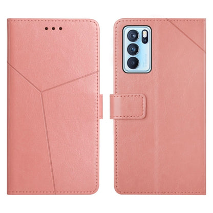 Y Stitching Horizontal Flip Leather Phone Case, For OPPO Reno6 5G, For OPPO Reno6 Pro 5G, For OPPO Reno6 Pro+ 5G, For OPPO Realme 9i