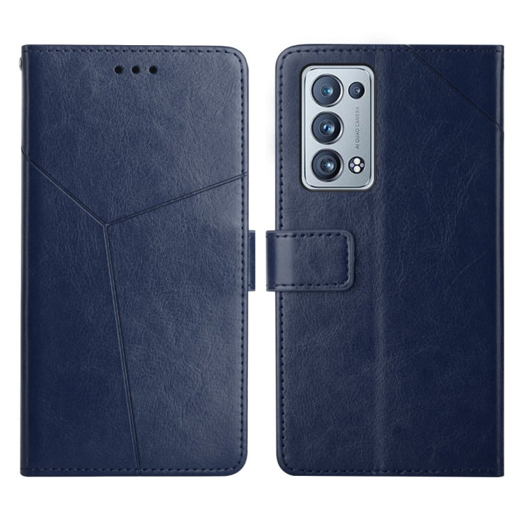 Y Stitching Horizontal Flip Leather Phone Case, For OPPO Reno6 5G, For OPPO Reno6 Pro 5G, For OPPO Reno6 Pro+ 5G, For OPPO Realme 9i