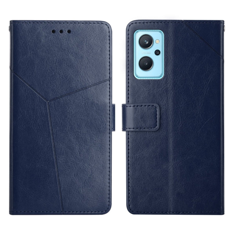 Y Stitching Horizontal Flip Leather Phone Case, For OPPO Reno6 5G, For OPPO Reno6 Pro 5G, For OPPO Reno6 Pro+ 5G, For OPPO Realme 9i