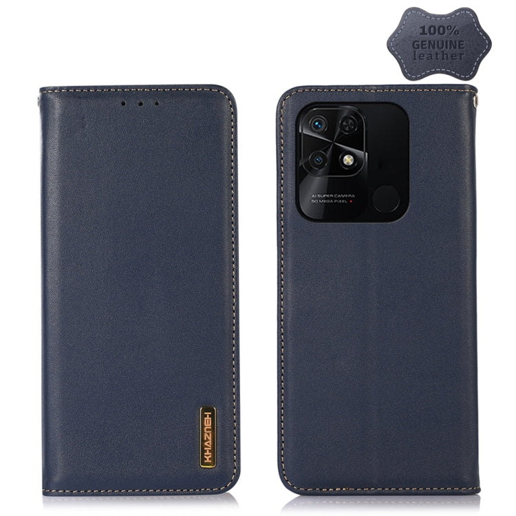 KHAZNEH Nappa Top Layer Cowhide Leather Phone Case, For Xiaomi Redmi 10C / 10 India, For Xiaomi Redmi K40S, For Xiaomi Redmi K50 / K50 Pro, For Xiaomi Redmi K50 Gaming, For Xiaomi Redmi Note 11 4G/11S 4G Global, For Xiaomi Redmi Note 11 Pro 4G / 5G Global