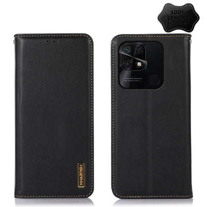 KHAZNEH Nappa Top Layer Cowhide Leather Phone Case, For Xiaomi Redmi 10C / 10 India, For Xiaomi Redmi K40S, For Xiaomi Redmi K50 / K50 Pro, For Xiaomi Redmi K50 Gaming, For Xiaomi Redmi Note 11 4G/11S 4G Global, For Xiaomi Redmi Note 11 Pro 4G / 5G Global