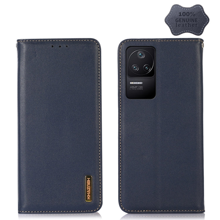 KHAZNEH Nappa Top Layer Cowhide Leather Phone Case, For Xiaomi Redmi 10C / 10 India, For Xiaomi Redmi K40S, For Xiaomi Redmi K50 / K50 Pro, For Xiaomi Redmi K50 Gaming, For Xiaomi Redmi Note 11 4G/11S 4G Global, For Xiaomi Redmi Note 11 Pro 4G / 5G Global