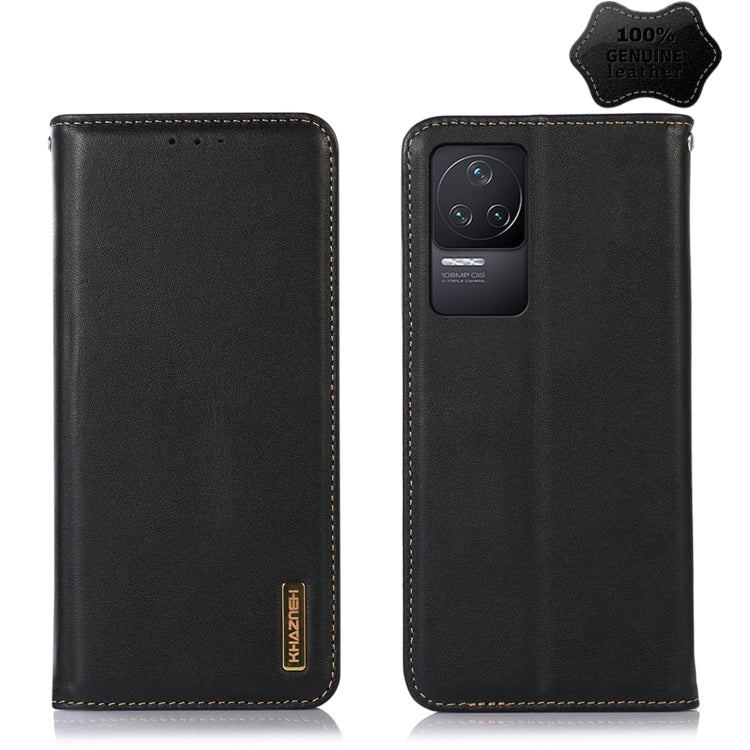 KHAZNEH Nappa Top Layer Cowhide Leather Phone Case, For Xiaomi Redmi 10C / 10 India, For Xiaomi Redmi K40S, For Xiaomi Redmi K50 / K50 Pro, For Xiaomi Redmi K50 Gaming, For Xiaomi Redmi Note 11 4G/11S 4G Global, For Xiaomi Redmi Note 11 Pro 4G / 5G Global
