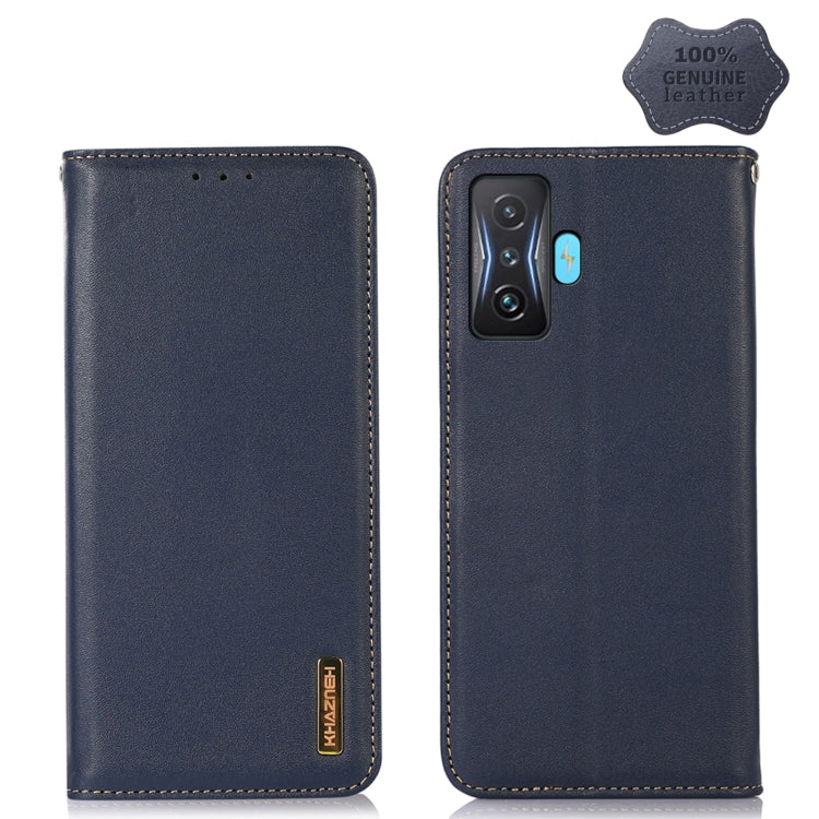 KHAZNEH Nappa Top Layer Cowhide Leather Phone Case, For Xiaomi Redmi 10C / 10 India, For Xiaomi Redmi K40S, For Xiaomi Redmi K50 / K50 Pro, For Xiaomi Redmi K50 Gaming, For Xiaomi Redmi Note 11 4G/11S 4G Global, For Xiaomi Redmi Note 11 Pro 4G / 5G Global