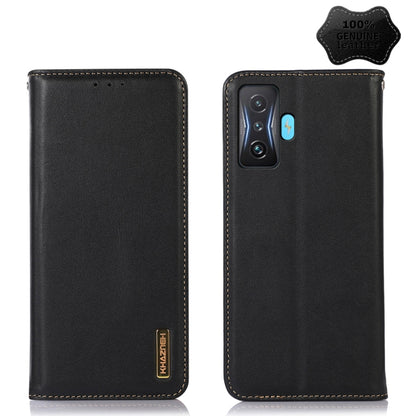 KHAZNEH Nappa Top Layer Cowhide Leather Phone Case, For Xiaomi Redmi 10C / 10 India, For Xiaomi Redmi K40S, For Xiaomi Redmi K50 / K50 Pro, For Xiaomi Redmi K50 Gaming, For Xiaomi Redmi Note 11 4G/11S 4G Global, For Xiaomi Redmi Note 11 Pro 4G / 5G Global