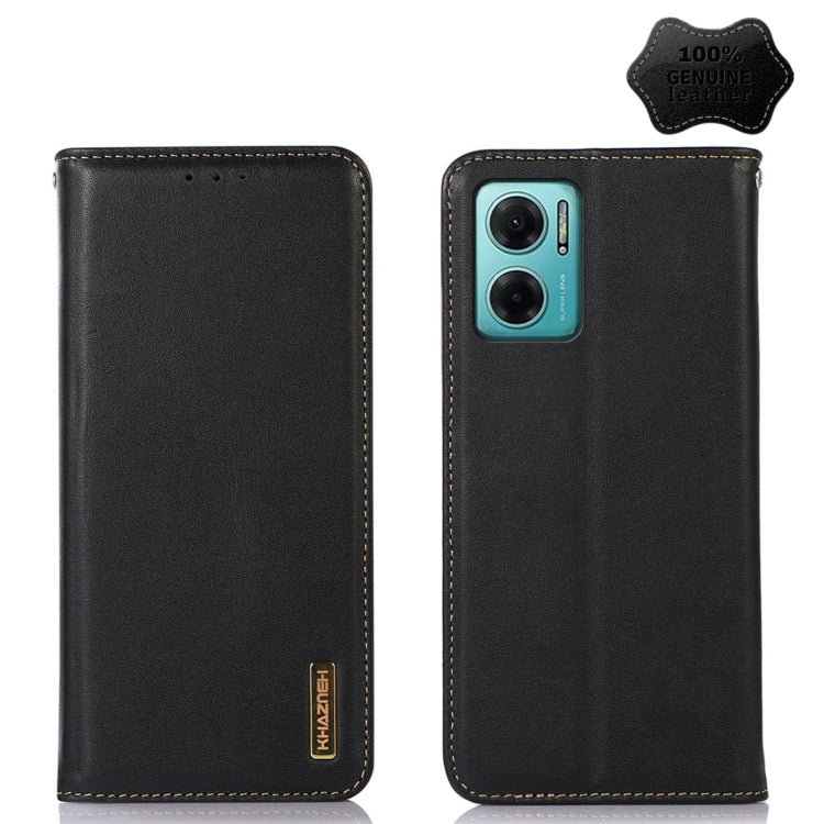 KHAZNEH Nappa Top Layer Cowhide Leather Phone Case, For Xiaomi Redmi Note 11E / Redmi 10 5G, For Xiaomi Poco M4 Pro 4G, For Xiaomi Poco X4 Pro 5G