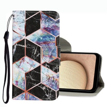 Coloured Drawing Pattern Leather Phone Case, For Samsung Galaxy A02s US Version