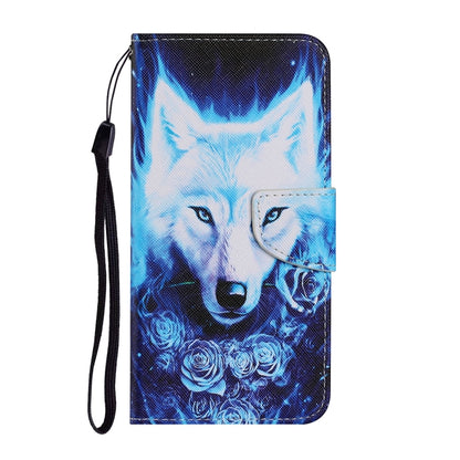 Coloured Drawing Pattern Leather Phone Case, For Samsung Galaxy A03s
