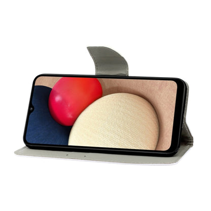 Coloured Drawing Pattern Leather Phone Case, For Samsung Galaxy A03s