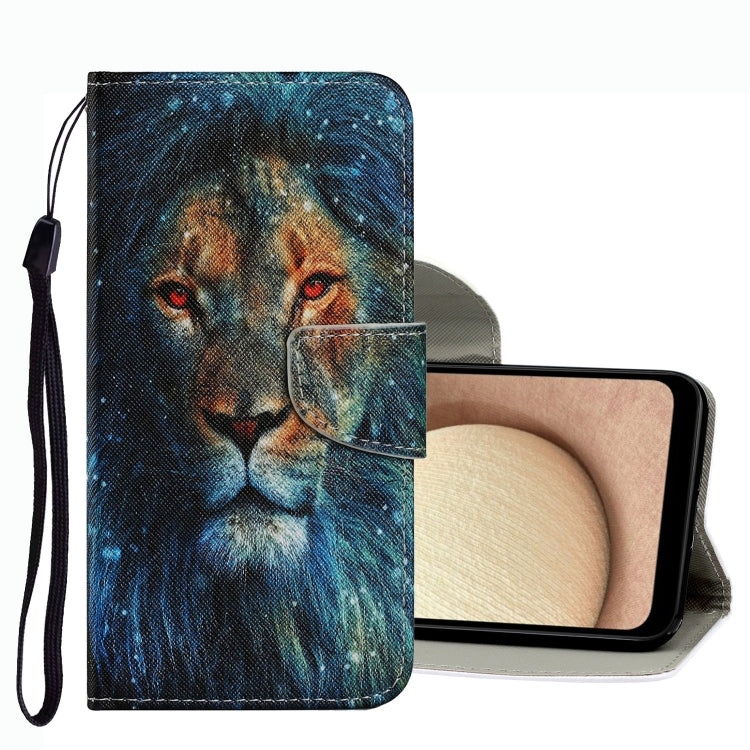 Coloured Drawing Pattern Leather Phone Case, For Samsung Galaxy A03s