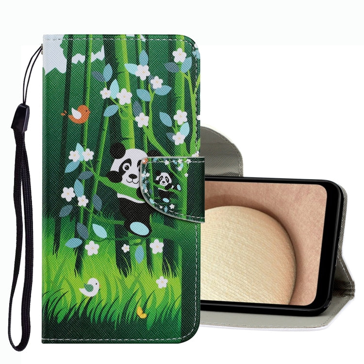 Coloured Drawing Pattern Leather Phone Case, For Samsung Galaxy A03s