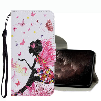 Coloured Drawing Pattern Leather Phone Case, For Samsung Galaxy A13