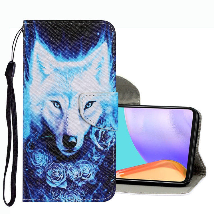 Coloured Drawing Pattern Leather Phone Case, For Samsung Galaxy A33