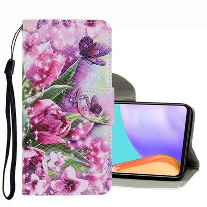 Coloured Drawing Pattern Leather Phone Case, For Samsung Galaxy A33