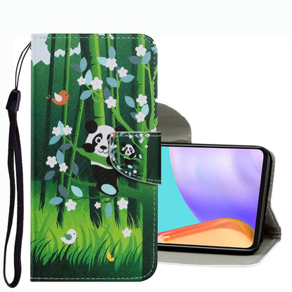 Coloured Drawing Pattern Leather Phone Case, For Samsung Galaxy A33