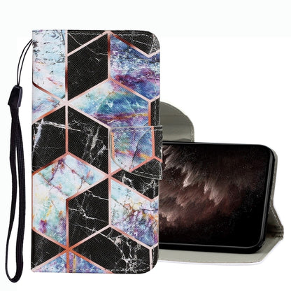 Coloured Drawing Pattern Leather Phone Case, For OPPO A16